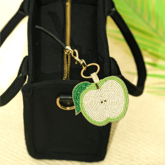 Fresh Apple Beaded Charm - HASHTACK