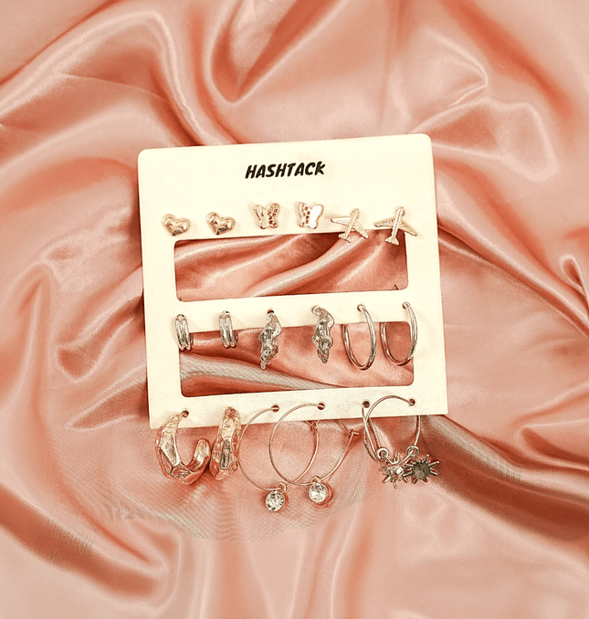 Gold & Silver Luxe Set of 10 - HASHTACK