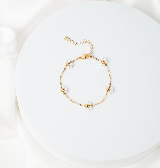Blooming Pearl Bracelet