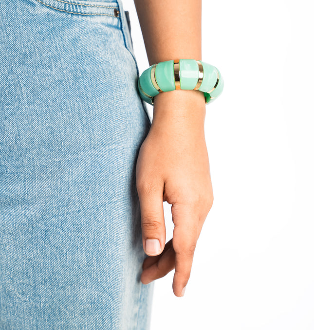Mint Pop Stackable Bracelet