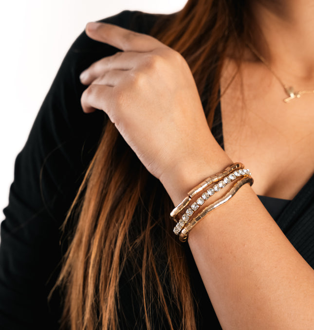 Radiance Stud Stackable Bracelet