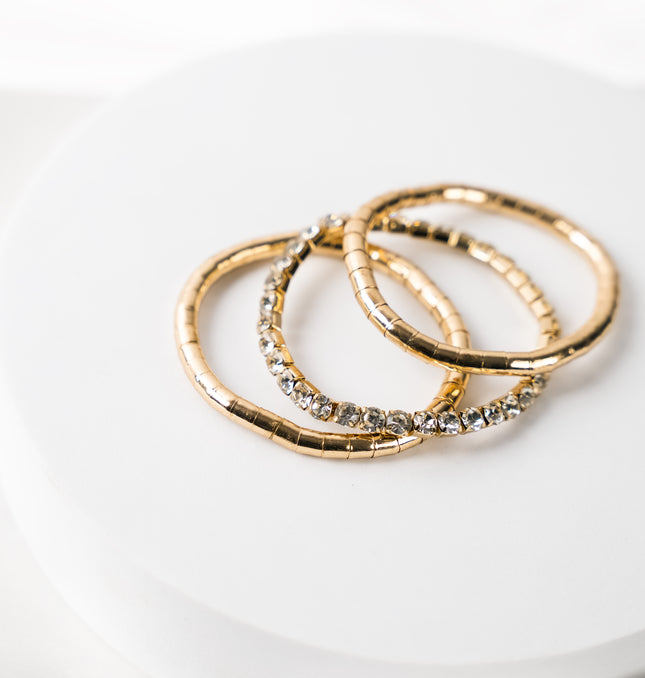 Radiance Stud Stackable Bracelet