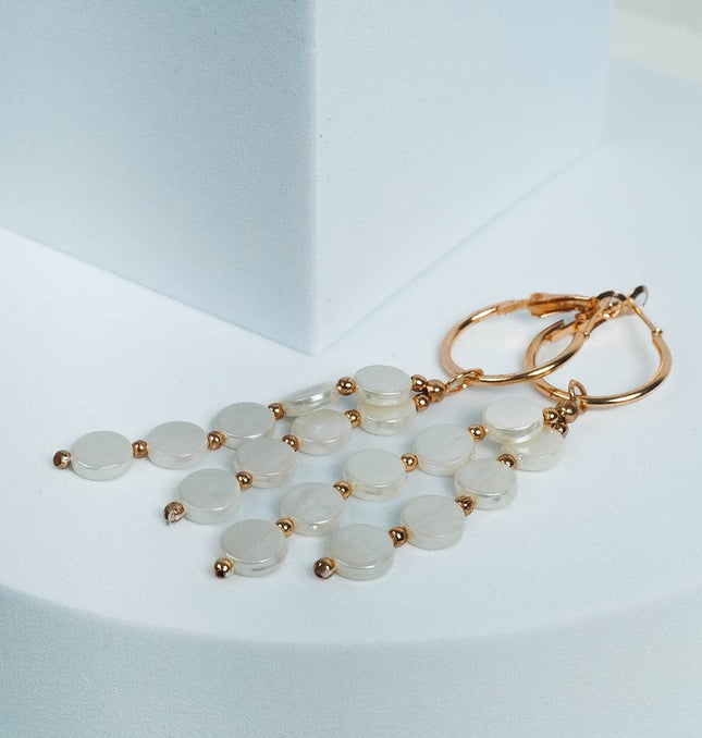 Moonlit Pearl Dangles - HASHTACK