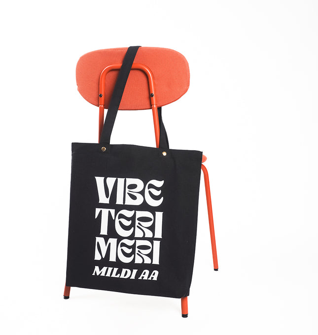 Vibe Teri Meri Canvas Tote Bag