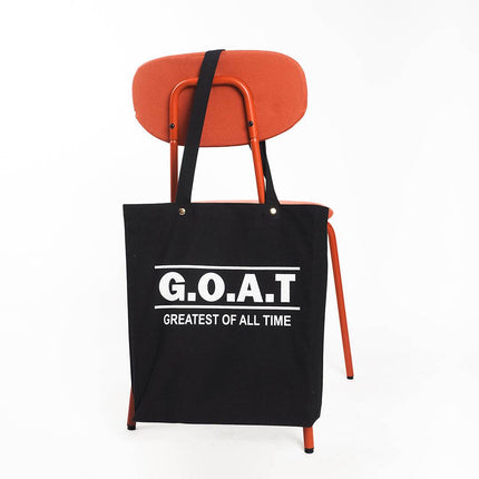 G.O.A.T Canvas Tote Bag - HASHTACK