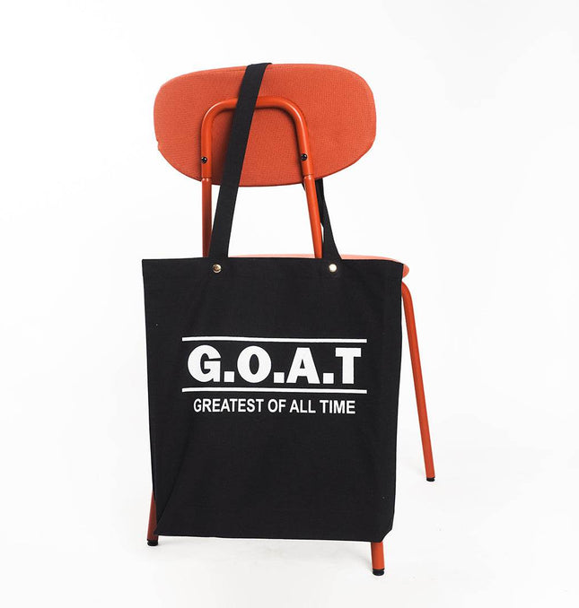 G.O.A.T Canvas Tote Bag - HASHTACK