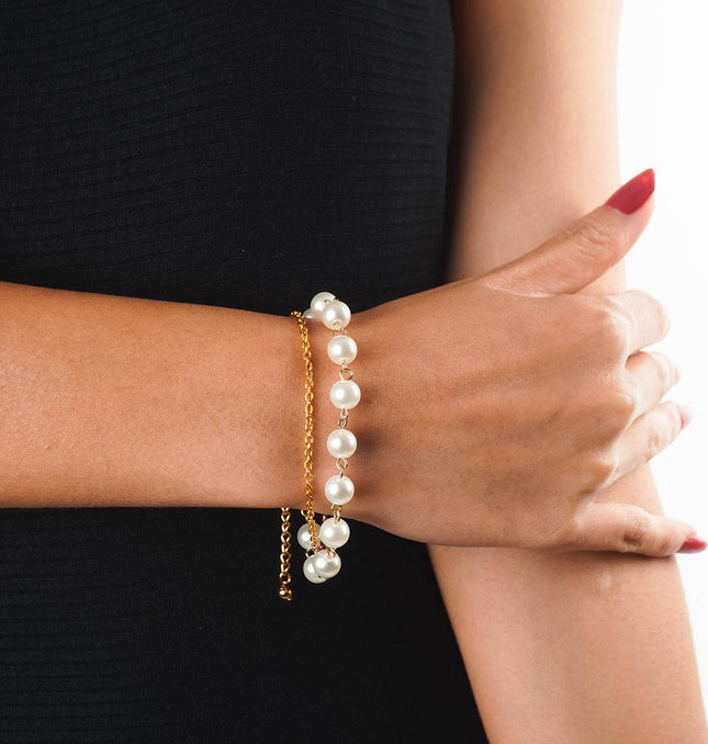 Pearl Twist Bracelet - HASHTACK