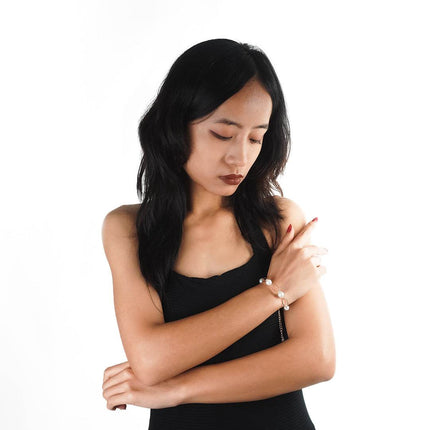 Classic Pearl Ring Bracelet - HASHTACK