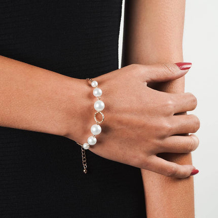 Classic Radiance Pearl Bracelet - HASHTACK