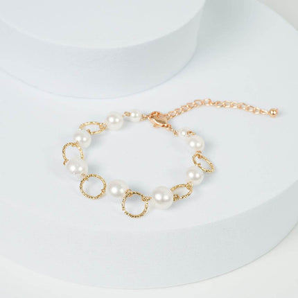 Golden Hour Pearl Bracelet - HASHTACK