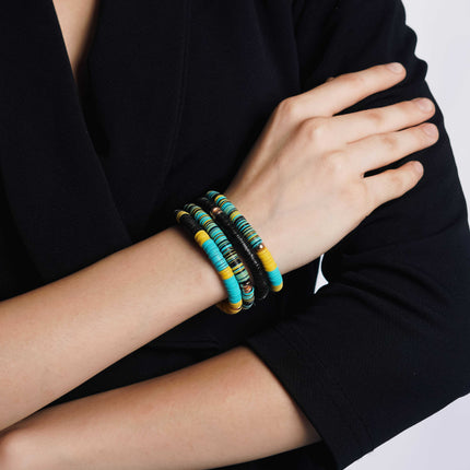 Summer Sky Layered Bracelet Stack - HASHTACK