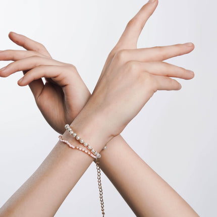 Dreamy Pearl Layered Bracelet - HASHTACK