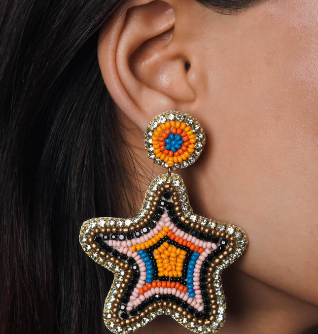 Stellar Bloom Earrings - HASHTACK