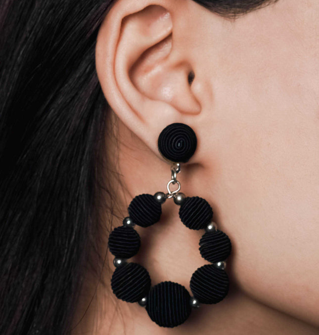 Midnight Orbit Earrings - HASHTACK