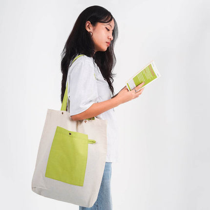 Eco Carry Canvas Tote Bag - HASHTACK