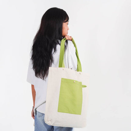 Eco Carry Canvas Tote Bag - HASHTACK