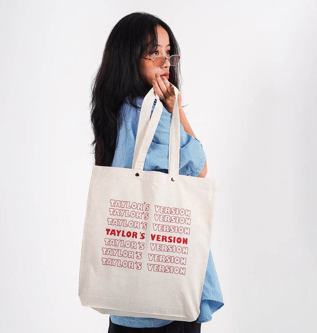 New Taylor's Version Canvas Tote Bag - HASHTACK