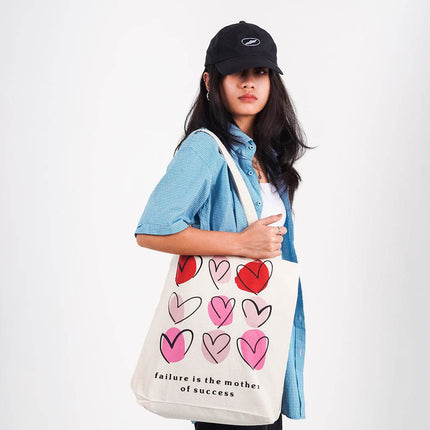 Failure Is The Mother Of Success Canvas Tote Bag - HASHTACK