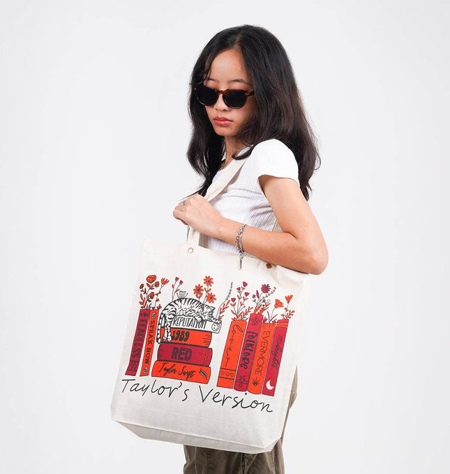 Taylor's Version Canvas Tote Bag - HASHTACK