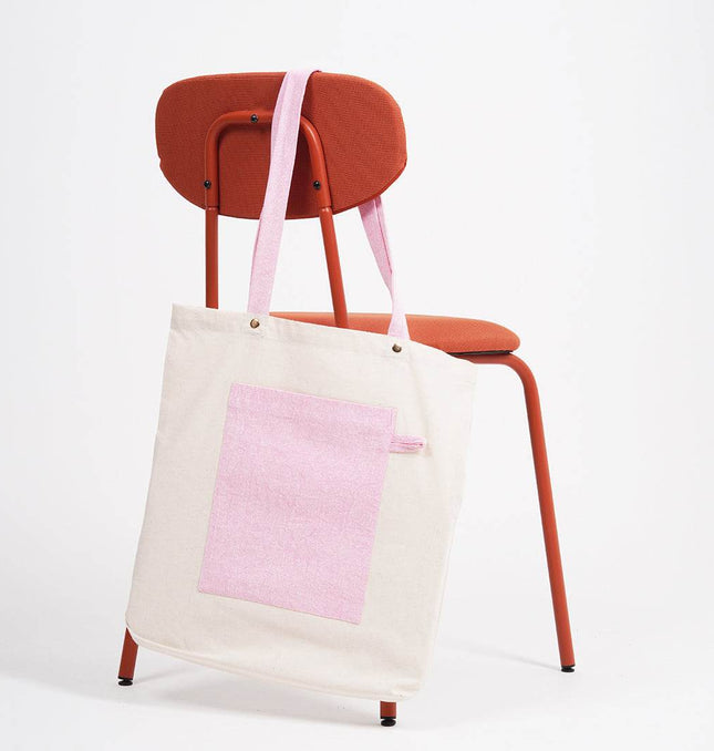 Cotton Candy Canvas Tote Bag - HASHTACK