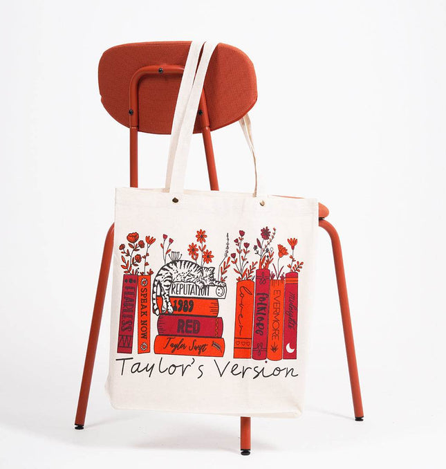 Taylor's Version Canvas Tote Bag - HASHTACK