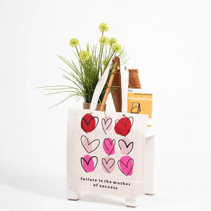 Failure Is The Mother Of Success Canvas Tote Bag - HASHTACK