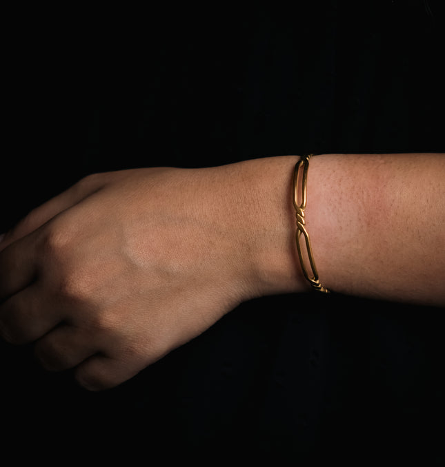 Sleek Stainless Steel Cuff