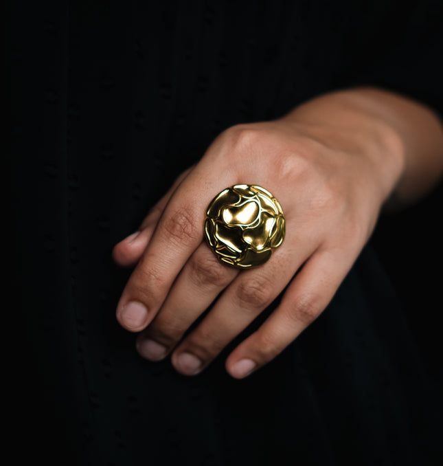 Luxe Bold Adjustable Ring