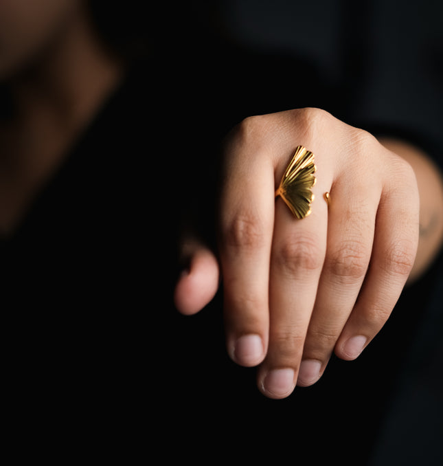 Mermaid Tail Adjustable Ring