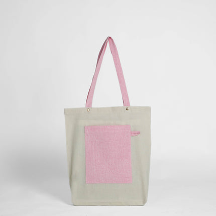 Cotton Candy Canvas Tote Bag - HASHTACK