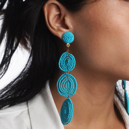 Ocean Breeze Handmade Earrings - HASHTACK