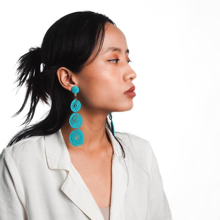 Ocean Breeze Handmade Earrings - HASHTACK