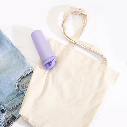 Plain Off White Canvas Tote Bag - HASHTACK