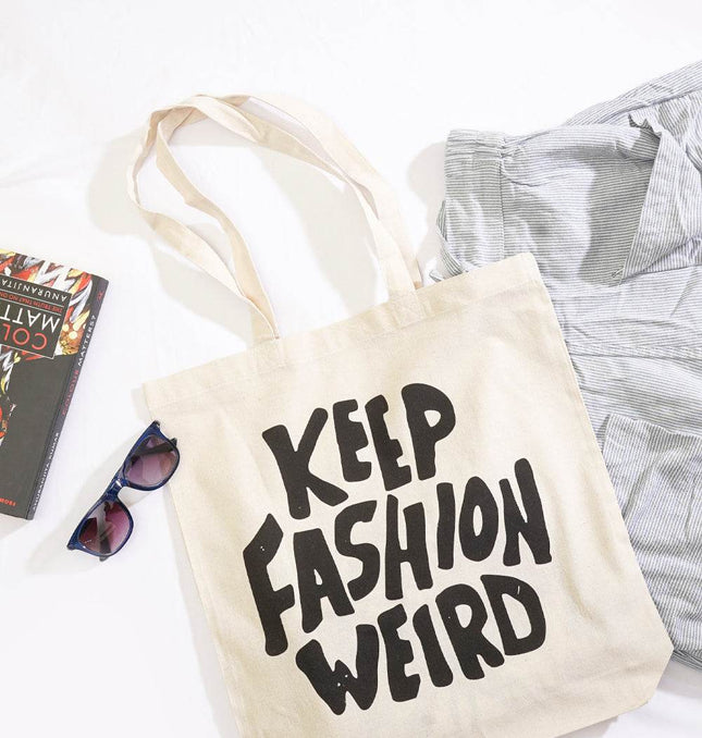Keep Fashion Weird Tote Bag - HASHTACK