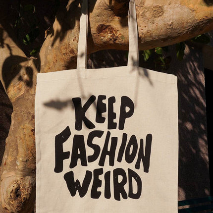 Keep Fashion Weird Tote Bag - HASHTACK