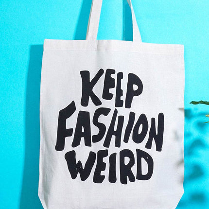 Keep Fashion Weird Tote Bag - HASHTACK