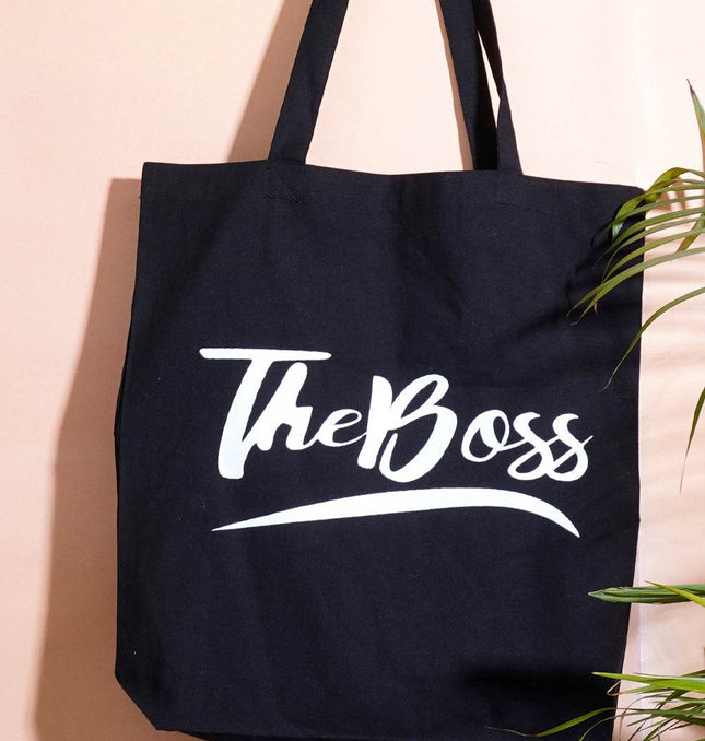 The Boss Canvas Tote Bag - HASHTACK