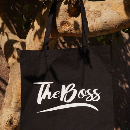 The Boss Canvas Tote Bag - HASHTACK