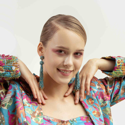 Stardust Tassel Drops - HASHTACK