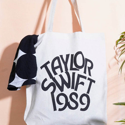 Taylor Swift Canvas Tote Bag - HASHTACK