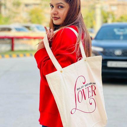 Lover Canvas Tote Bag - HASHTACK