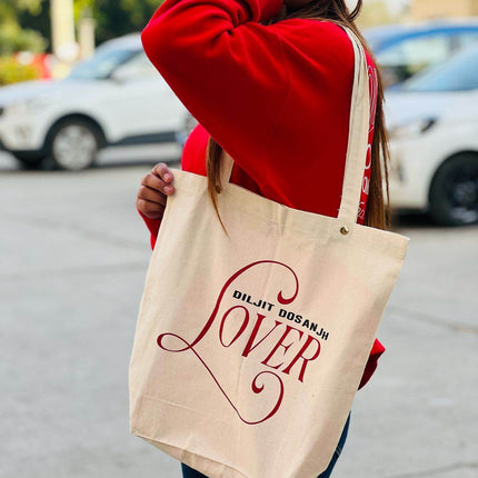 Lover Canvas Tote Bag - HASHTACK