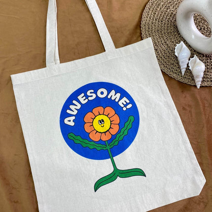 Awesome Canvas Tote Bag - HASHTACK