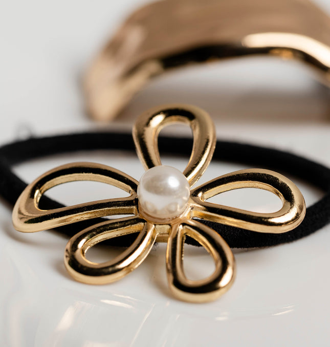 Pearl Bloom Rubber Band - HASHTACK