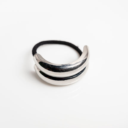 Silver Lined Rubber Band