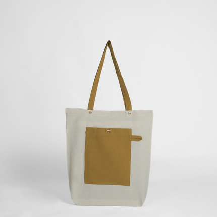 Sandy Canvas Tote Bag