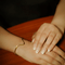 Handmade Wavy Gold Brass Cuff - HASHTACK