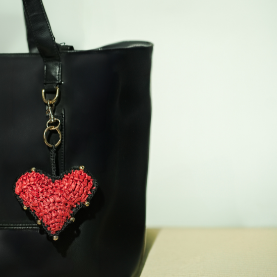 Heartfelt Red Handmade Charm