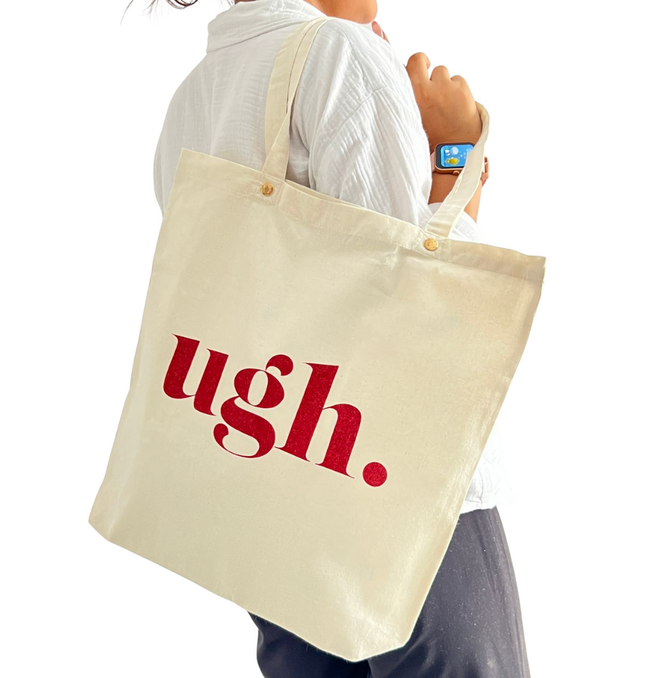 Ugh Canvas Tote Bag