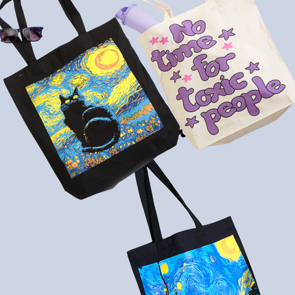 Van Gogh Canvas Tote Bag